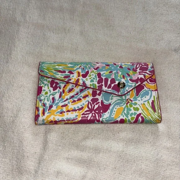 Lilly Pulitzer It's Always Sunny Somewhere Sunglass Case collapsible NWOT Preppy - Picture 7 of 11